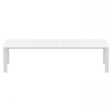 Compamia Vegas 102-118 Inch Extendable Dining Table - White