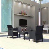 California Wickerlook Casual Seating Set of 3