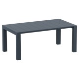 Compamia Ibiza Wickerlook 7-Piece Extendable Dining Set - Dark Gray
