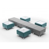 Jefferson Lounge Series - Straight 4 Tables