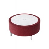 Free Round Table - Dimensions (Burgundy)