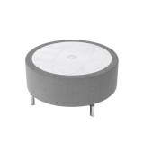 Jefferson Round Table - Taupe