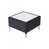Jefferson Square Table - Charcoal
