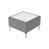 Jefferson Square Table - Taupe
