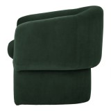 Moe's Home Collection Franco Chair Dark Green - Side