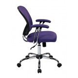 Juliana Task Chair - PURPLE MESH