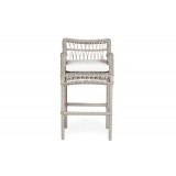Mackinac Bar Stool in Putty Wicker