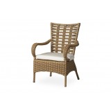 Magnolia Dining Armchair in Sandcastle - Angled