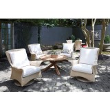 Mandalay Swivel Rocker Lounge Chair - Lifestyle 2