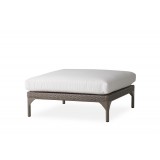 Martinique Large Ottoman in Granite - Angled