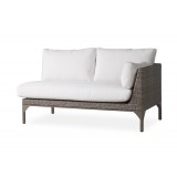 Martinique Left Arm Loveseat in Granite