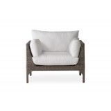 Martinique Lounge Chair in Granite - Front