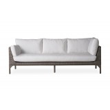 Martinique Sectional Sofa in Granite - Front
