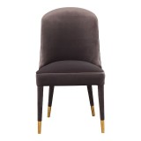 Moe's Home Collection Liberty Dining Chair - Set of 2 - GREY - Front