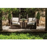 Mesa Lounge Chair in Pecan - Lifestyle 1