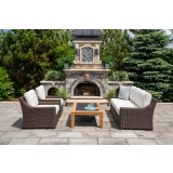 Mesa Lounge Chair in Pecan - Lifestyle 4