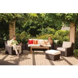 Mesa Lounge Chair in Pecan - Lifestyle 3