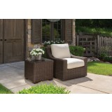 Mesa Lounge Chair in Pecan - Lifestyle 6
