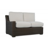 Mesa Right Arm Loveseat in Pecan - Angled