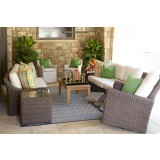 Mesa Sofa in Pecan - Lifestyle
