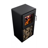 MF Fire Nova Tower Wood Stove - Side