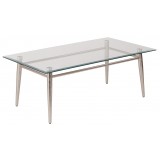 Brooklyn Glass Top Coffee Table 