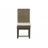 Milan Armless Dining Chair in Brushwood