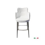 Bellini Modern Living Minnie Barstool - White
