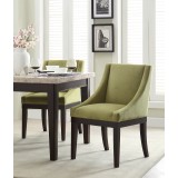 Monarch Wingback Chair - Basil