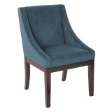 Monarch Wingback Chair - Blue