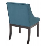 Monarch Wingback Chair - Blue