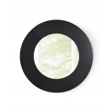 Delaney Mirror In High Gloss Black Lacquer - Front