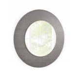 Delaney Mirror In High Gloss Gray Lacquer - Angled