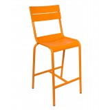 Beachcomber Stacking Powder Coated Aluminum Barstool - Citrus