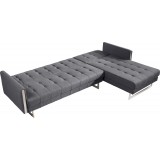 Palomino Sofa Bed Right Dark Grey - Top View