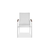 Whiteline Modern Living Cannes Indoor / Outdoor Dining Armchair - Set of 4