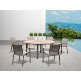 Whiteline Modern Living Sanctuary Indoor / Outdoor Dining Table