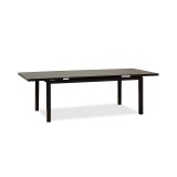 Whiteline Modern Living Alum Indoor / Outdoor Extendable Dining Table
