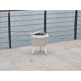 Whiteline Modern Living Canyon Indoor / Outdoor Set