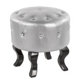 LumiSource Pouf Round Ottoman