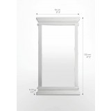 Nova Solo Portrait Mirror - Dimensions