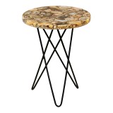 Natura Agate Accent Table