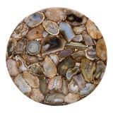 Natura Agate Accent Table - Table Top Detail