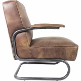 Moe's Home Collection Perth Club Chair Light Brown - Side