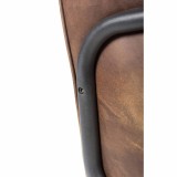 Moe's Home Collection Perth Club Chair Light Brown - Seat Frame Close-Up