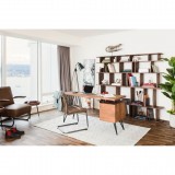 Moe's Home Collection Perth Club Chair Light Brown - Lifestyle