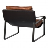 Moe's Home Collection Connor Club Chair - Brown - Back Angle
