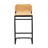 Baker Bar Stool Tan-set Of Two - Front