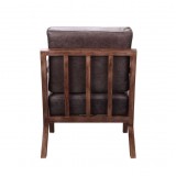 Drexel Arm Chair Antique Ebony - Back