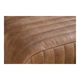 Moe's Home Collection Endora Bench Cappucino - Seat Edge Close-Up